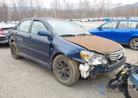 2004 Toyota Corolla S from USA, damaged, VIN 2T1BR32E84C302110